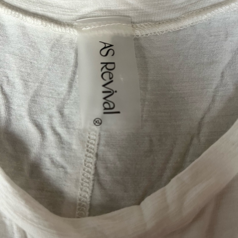 Cream Athletic Top